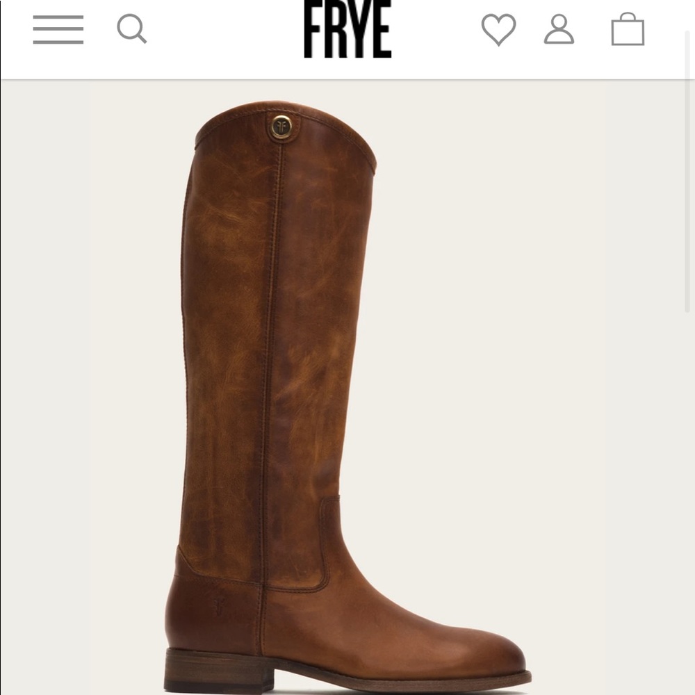 NIB Frye Melissa Button 2 Wide Calf Boots